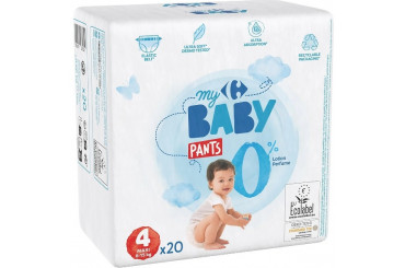 Couches Culottes Taille 4 8-15kgs Eco Carrefour Baby