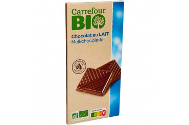 Chocolat au Lait Bio Carrefour