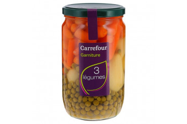 Petits Pois Carottes et Pommes de Terre Carrefour