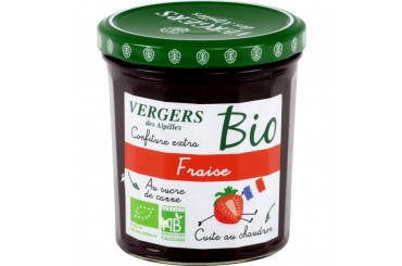 Confiture de Fraises Extra Bio Vergers des Alpilles