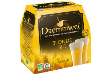 Bière Blonde Bio 5% Vol. Dremmwel