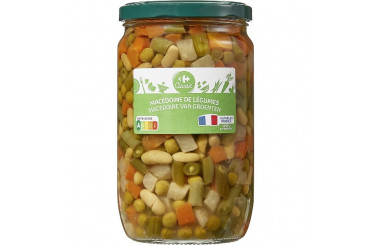 Macédoine aux 6 Légumes Carrefour