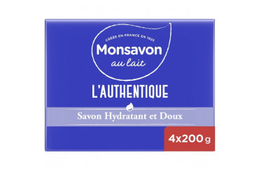 Savon au Lait Doux et Hydratant L'Autentique Monsavon