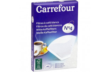 Filtres à Café No4 Carrefour