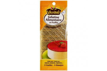 Feuilles de Gélatine Vahiné