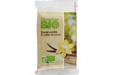 Sucre de Canne Vanillé Bourbon Bio Carrefour