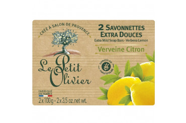 Savon de Marseille à la Verveine et Citron Le Petit Olivier