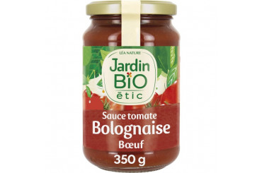 Sauce Bolognaise au Boeuf Bio Jardin Bio