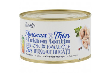 Thon Rose Listao en Morceaux au Naturel Simpl