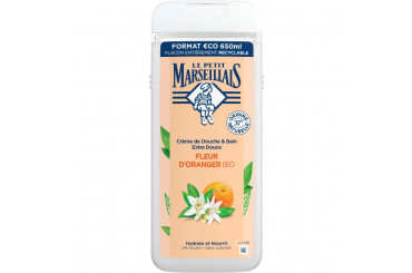Crème de Douche à la Fleur d'Oranger Bio Le Petit Marseillais
