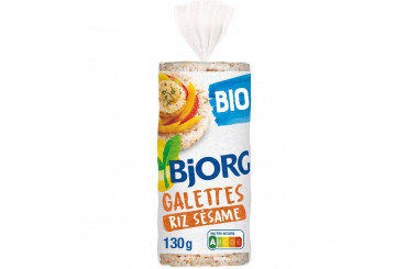 Galettes de Riz et Sésame Bio Bjorg