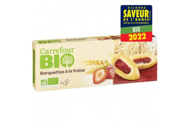 Barquettes à la Fraise Pocket Bio Carrefour
