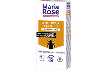 Shampoing Anti-Poux et Lentes Marie Rose