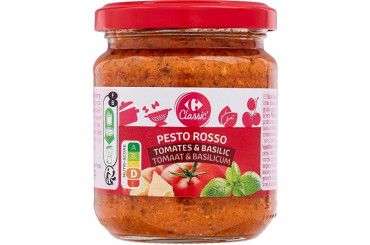 Sauce Pesto Rouge Carrefour