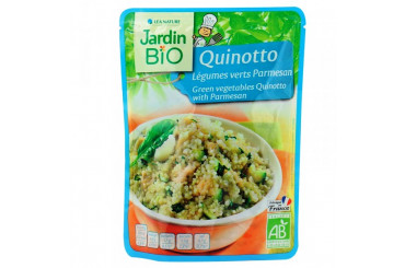 Quinotto aux Légumes Verts et Parmesan Bio Jardin Bio