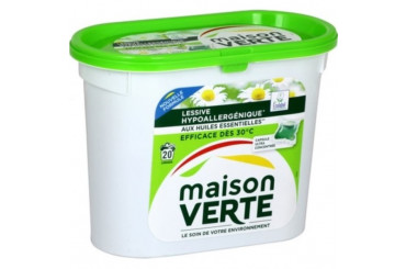 Lessive Hypoallergénique Huiles Essentielles Eco Maison Verte