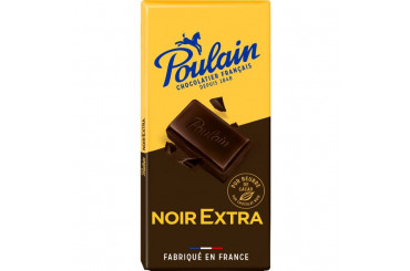 Chocolat Noir Extra Fin Pur Beurre Cacao Poulain