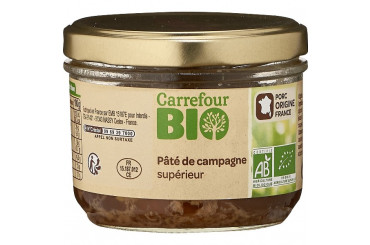Pâté de Campagne Supérieur Bio Carrefour