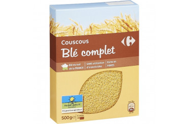 Semoule de Couscous Blé Complet Carrefour
