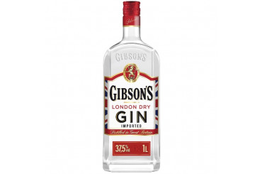 Gin Gibson's 37.5% vol.