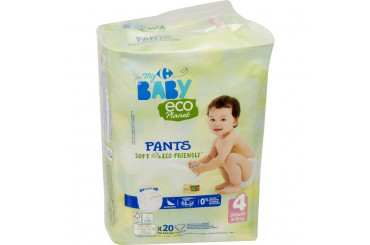 Couches Culottes Taille 4 8-15kgs Eco Carrefour Baby