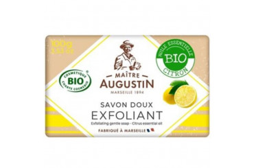 Savon Exfoliant au Citron Bio Maître Augustin 