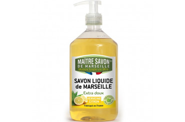 Savon Liquide de Marseille Verveine Citron Maître Savon