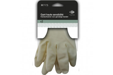 Gants Ménage Haute Sensibilite Taille 7 Carrefour