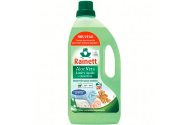 Lessive Concentrée Aloe Vera Peaux Sensibles Eco Rainett