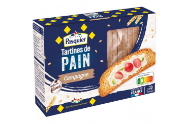 Tartines de Pain de Campagne Pasquier