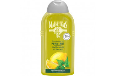 Shampoing Feuilles d'Ortie et Citron Bio Purifiant Le Petit Marseillais