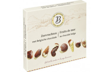 Assortiment de Fruits de Mer au Chocolat Belge Les Belges