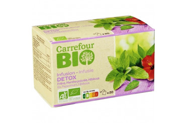 Infusion Détox Bio Carrefour