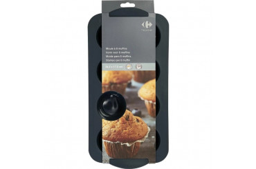 Moule Silicone 8 Muffins Carrefour Home