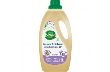 Lessive Concentrée au Lavandin 95% Végétal Eco Biovie