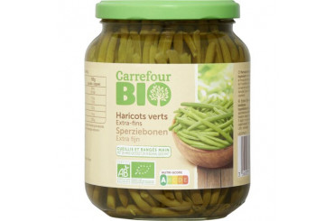 Haricots Verts Extra-Fin Cueillis Rangés Main Bio Carrefour