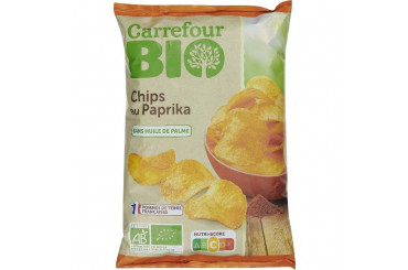 Chips au Paprika Bio Carrefour