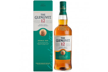 Scotch Whisky Single Malt Double Oak 12 Years Glenlivet 40% vol.