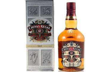 Scotch Whisky 12 Years Chivas Regal 40% vol.