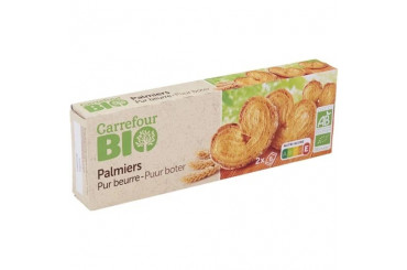 Palmiers Pur Beurre Pocket Bio Carrefour
