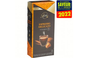 Capsules Café Espresso Delicato No05 Carrefour Sélection