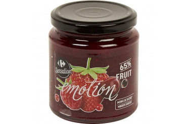 Confiture aux Fruits Rouges Emotion Sensation Carrefour