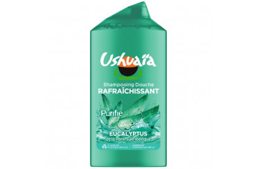 Crème de Douche Shampoing Rafraîchissant Eucalyptus Ushuaia