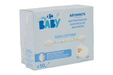 Bâtonnets Bébé Ouatés Carrefour Baby