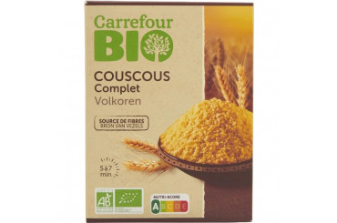 Semoule de Couscous Blé Complet Bio Carrefour