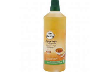 Nettoyant Savon Noir à l'Huile de Lin Eco Carrefour
