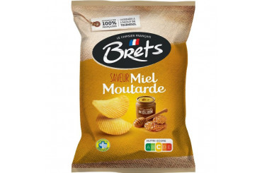 Chips Ondulées Saveur Miel Moutarde Brets