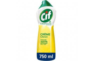 Nettoyant Crème à Récurer Citron CleanBoost Cif