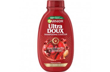 Shampoing Argan et Cranberry Couleurs Ultra Doux Garnier