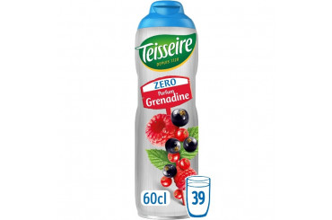 Sirop de Grenadine 0% de Sucre Teisseire